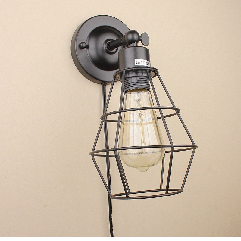 Retro Loft Industrial Style Wall Lamp